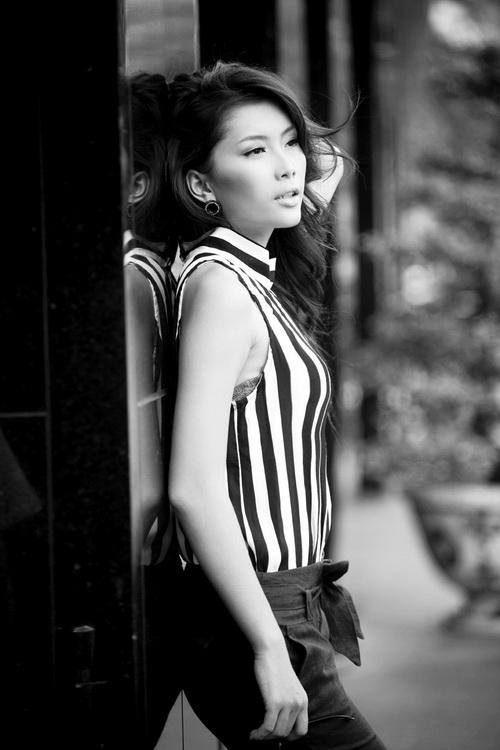 siêu mẫu Lan Hương, thời trang công sở, thời trang sao, thời trang
