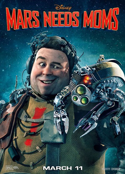 Mars Need Moms, Phim hoạt hình, Phim 3D, Phim hài, Walt Disney