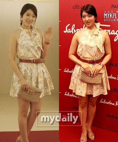 Park Shin Hye, Sao Hàn, Chuyện của sao, Ảnh photoshop