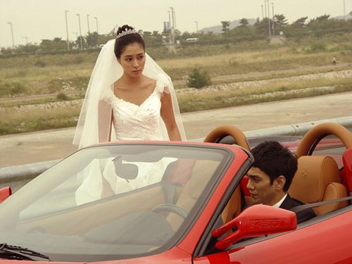 Váy cưới, thời trang sao, Jun Hye Bin, Moon Geun Young, thời trang váy cưới