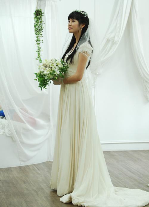 Váy cưới, thời trang sao, Jun Hye Bin, Moon Geun Young, thời trang váy cưới