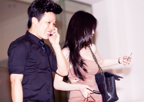 Ngọc Trinh, Vũ Khắc Tiệp, Nữ hoàng đồ lót, Ông trùm chân dài, Chuyện tình sao