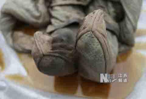 Xác ướp, phụ nữ, Trung Quốc, thời Minh, quan tài, bằng gỗ