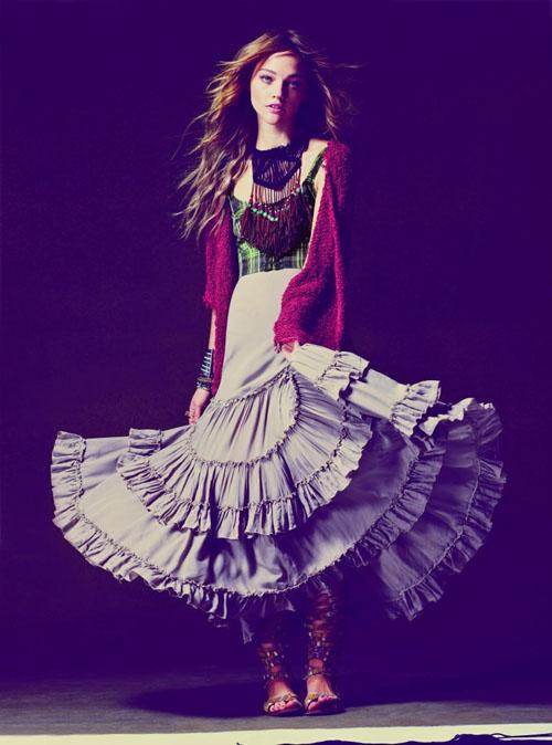 Sasha Pivovarova, BST Free People, bộ sưu tập thời trang, thời trang
