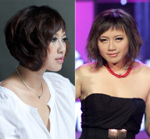 Tóc ngắn, kiểu tóc của Sao, Mỹ Linh, Ngô Thanh Vân, thời trang tóc