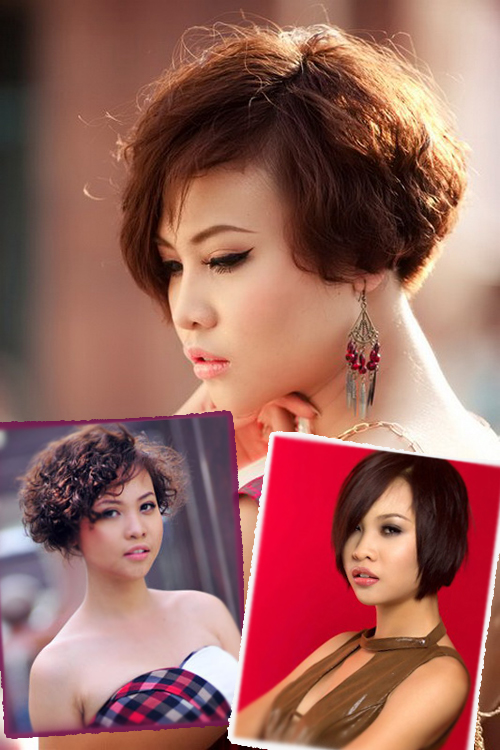 Tóc ngắn, kiểu tóc của Sao, Mỹ Linh, Ngô Thanh Vân, thời trang tóc