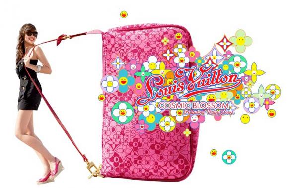 Louis Vuitton, Cosmic Blossom, bộ sưu tập phụ kiện, túi xách, khăn quàng, thời trang