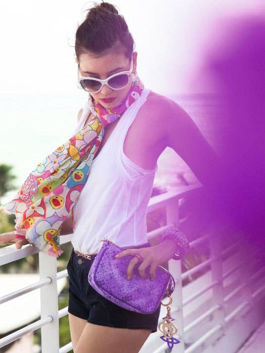 Louis Vuitton, Cosmic Blossom, bộ sưu tập phụ kiện, túi xách, khăn quàng, thời trang