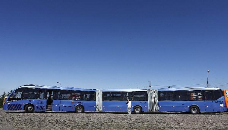 Brazil, thành phố Curitiba, xe bus, thế giới đó đây