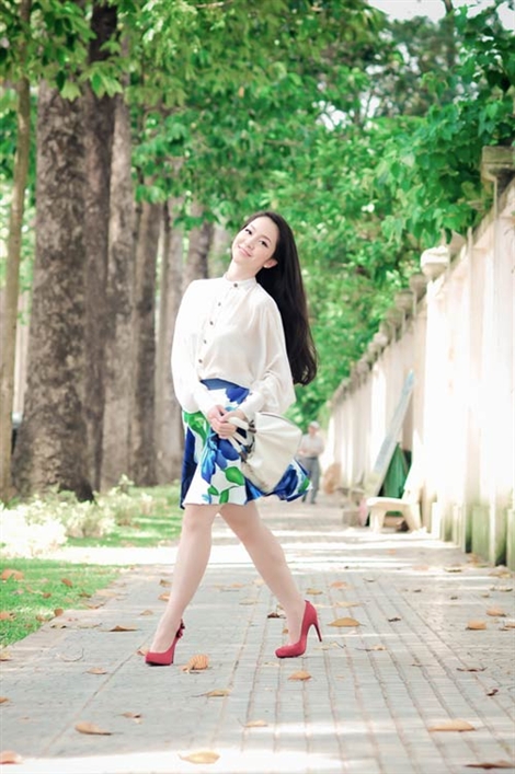 Linh Nga, thời trang sao, diễn viên múa, thời trang mùa hè, thời trang