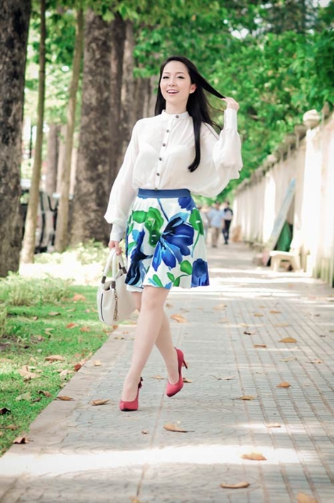 Linh Nga, thời trang sao, diễn viên múa, thời trang mùa hè, thời trang