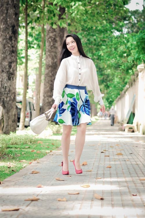 Linh Nga, thời trang sao, diễn viên múa, thời trang mùa hè, thời trang