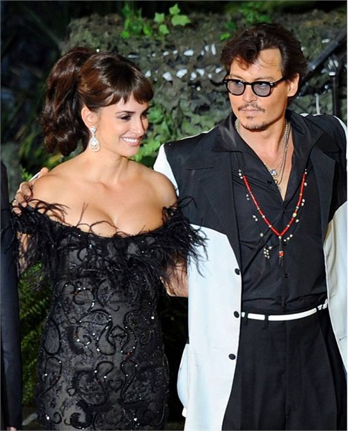 Penelope Cruz, Johnny Depp, 