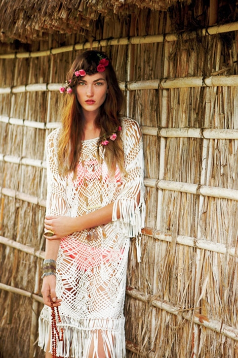 phong cách bohemieng, thời trang đi biển, thời trang, bikini, phong cách, xu hướng