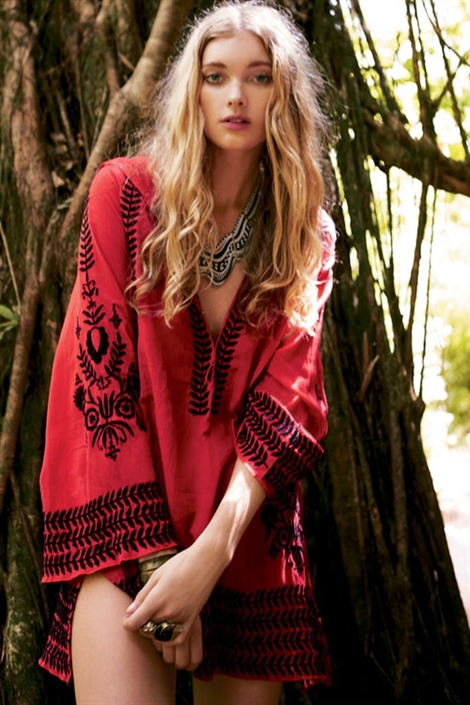 phong cách bohemieng, thời trang đi biển, thời trang, bikini, phong cách, xu hướng