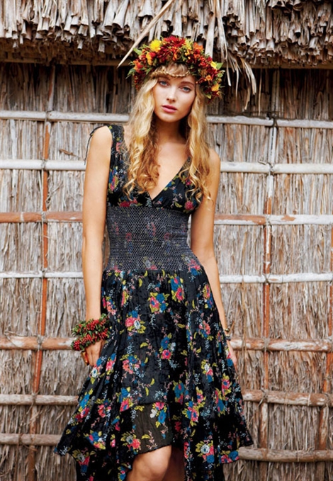 phong cách bohemieng, thời trang đi biển, thời trang, bikini, phong cách, xu hướng