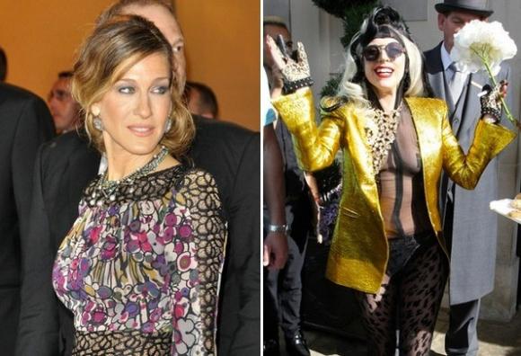 Sarah Jessica Parker, Lady Gaga, Sao Hollywood