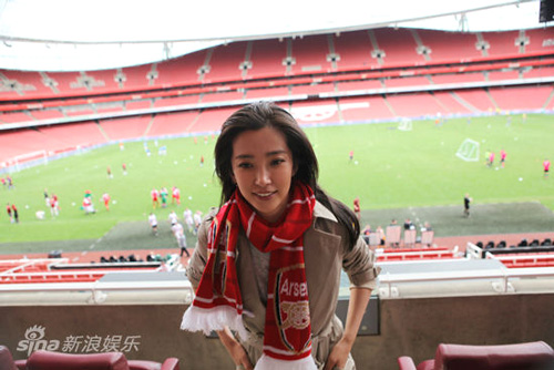 Lý Băng Băng, Sao Hoa ngữ, Đại sứ hình ảnh, Champions League, London