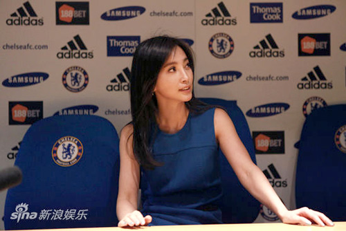 Lý Băng Băng, Sao Hoa ngữ, Đại sứ hình ảnh, Champions League, London