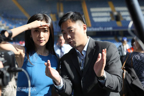 Lý Băng Băng, Sao Hoa ngữ, Đại sứ hình ảnh, Champions League, London