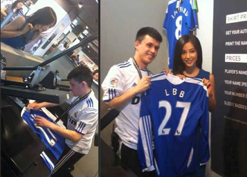 Lý Băng Băng, Sao Hoa ngữ, Đại sứ hình ảnh, Champions League, London