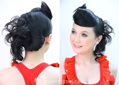 Tóc búi, Tạo kiểu tóc, Tóc búi trễ, Thời trang tóc, Làm đẹp, Kiểu tóc
