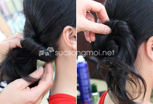 Tóc búi, Tạo kiểu tóc, Tóc búi trễ, Thời trang tóc, Làm đẹp, Kiểu tóc