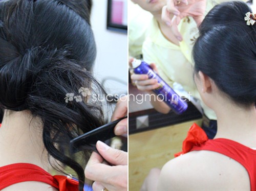 Tóc búi, Tạo kiểu tóc, Tóc búi trễ, Thời trang tóc, Làm đẹp, Kiểu tóc