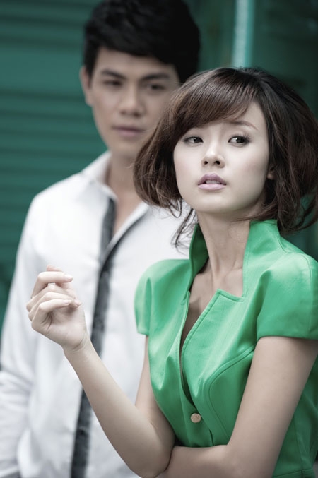 Midu, Gam màu xanh, Thời trang sao teen, Thời trang sao, Váy, Thời trang