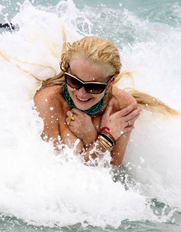 Lindsay Lohan, Scandal, Sao lộ hàng, Sao Hollywood