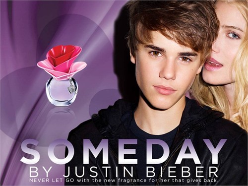 Justin Bieber, Sao ca nhạc, Someday, Dree Hemingway, Nước hoa của sao