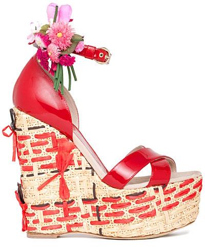 D&G, giày đế xuồng, bộ sưu tập giày, thời trang mùa hè, phụ kiện