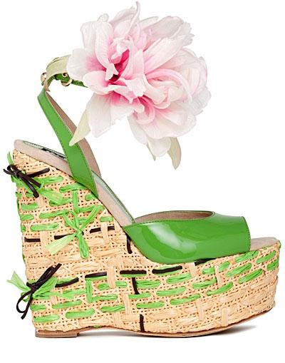 D&G, giày đế xuồng, bộ sưu tập giày, thời trang mùa hè, phụ kiện