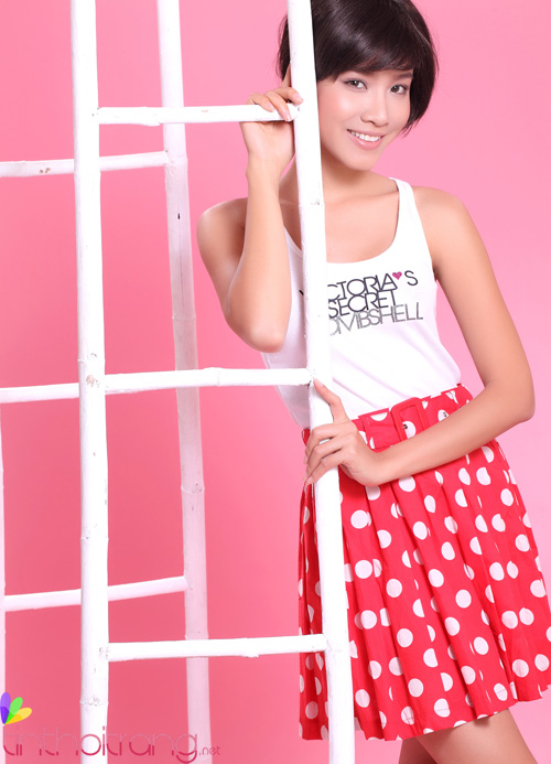 trang phục chấm bi, xu hướng, thời trang teen, váy, thời trang