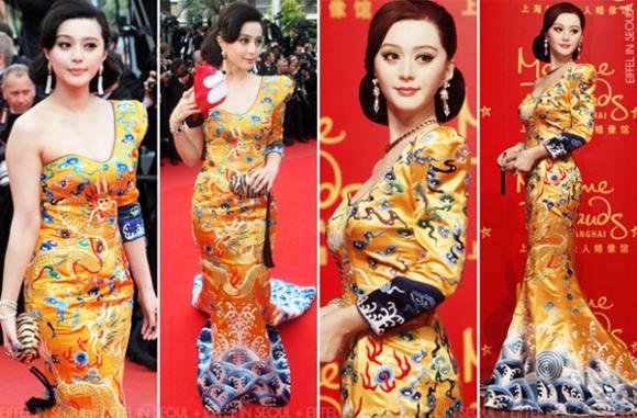 Phạm Băng Băng, Salvatore Ferragamo, thời trang thảm đỏ, thời trang sao, thời trang