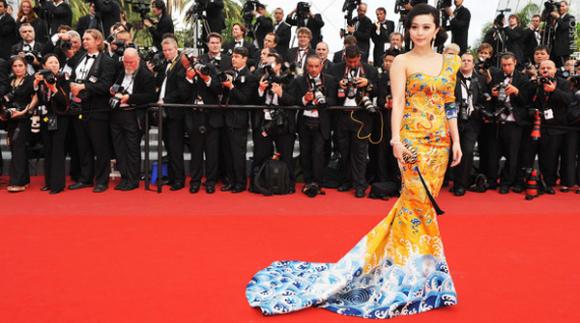 Phạm Băng Băng, Salvatore Ferragamo, thời trang thảm đỏ, thời trang sao, thời trang