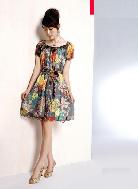 Váy voan, chiffon, thời trang công sở, thời trang dạo phố, thời trang
