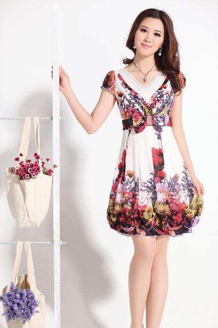 Váy voan, chiffon, thời trang công sở, thời trang dạo phố, thời trang
