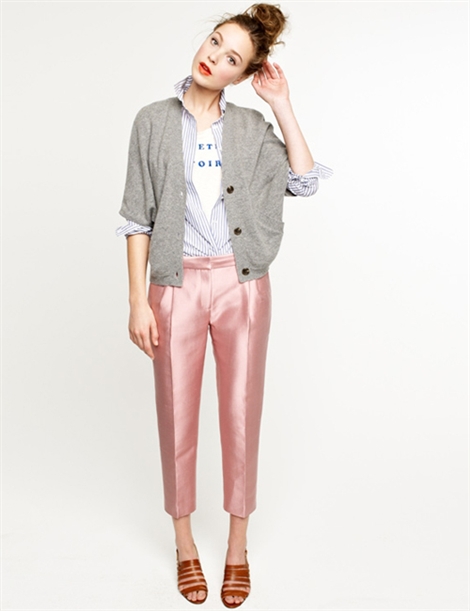 thời trang J.Crew, bộ sưu tập thời trang, quần lửng, thời trang teen, thời trang