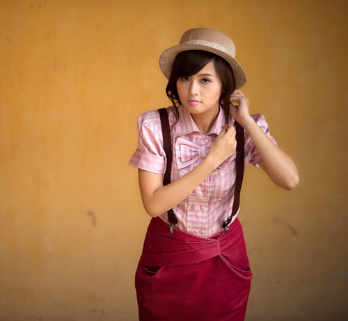 Tâm Tít, Thời trang sao, Sơ mi nữ, Váy, Thời trang