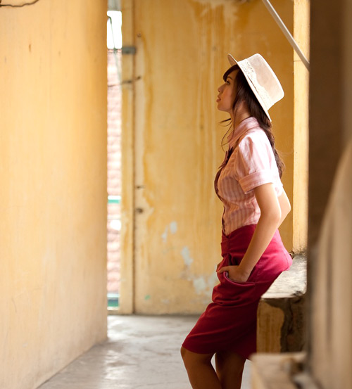 Tâm Tít, Thời trang sao, Sơ mi nữ, Váy, Thời trang