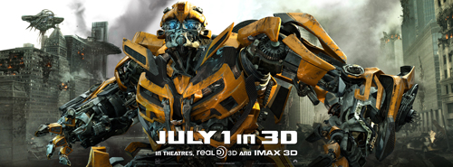 Transformers 3, Dark Of The Moon, Phim hè 2011, Phim 3D, Poster phim