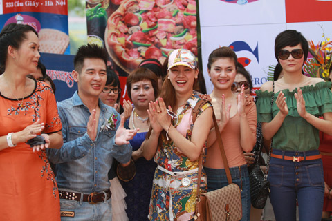 Hà Hoài Thu, Thời trang sao, Thời trang ton sur ton, Thời trang