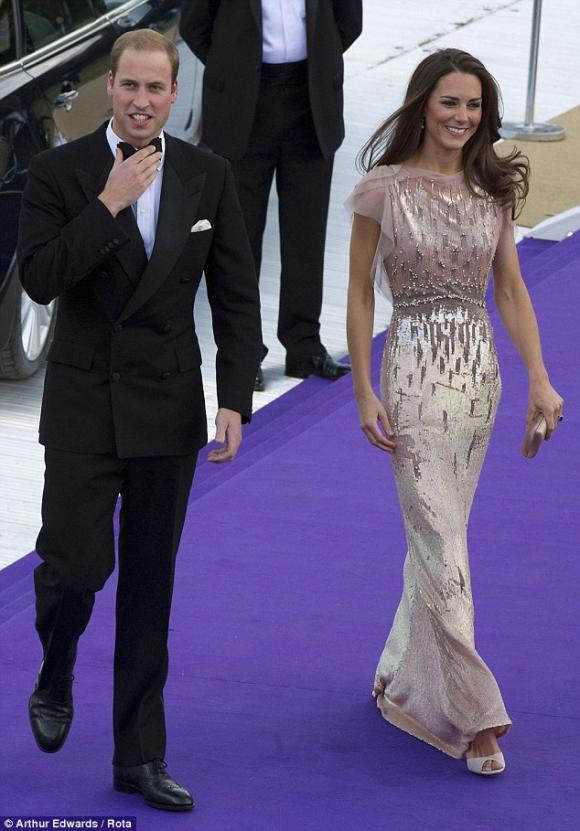 Công nương Anh Kate Middleton, Hoàng tử William, Hoàng gia Anh, từ thiện