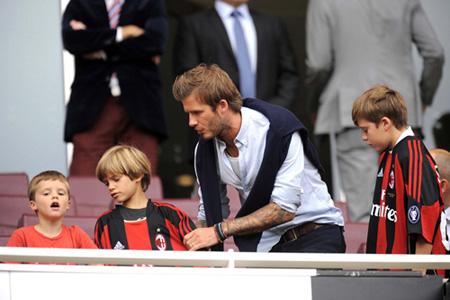 David Beckham, Justin Bieber, Sao ca nhạc, Chuyện của sao