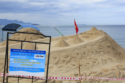 Nghệ thuật điêu khắc, Điêu khắc trên cát, Ý tưởng sáng tạo, Festival biển Nha Trang, Thư giãn