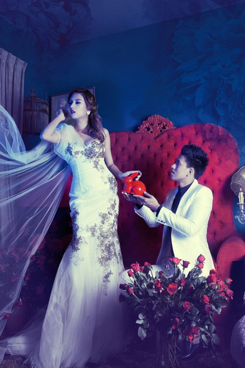 Võ Hoàng Yến,Đầm dạ hội,Váy dạ hội,Thời trang dạ hội,Thời trang