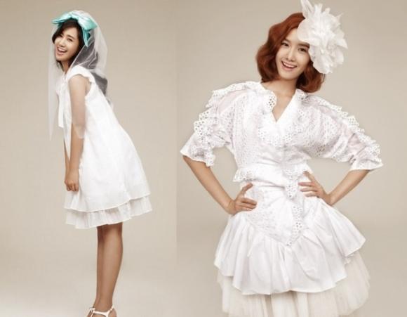 Thời trang sao Hàn, Váy trắng, Thời trang, Xu hướng thời trang