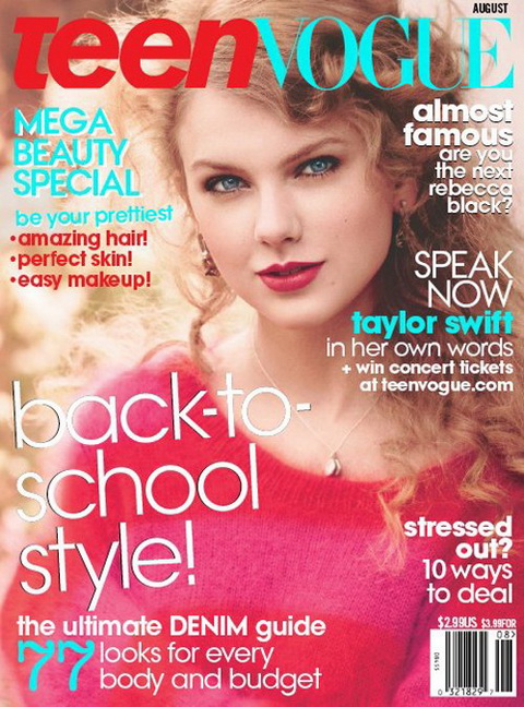 Taylor Swift, Teen Vogue, Thời trang sao, Phong cách, Thời trang