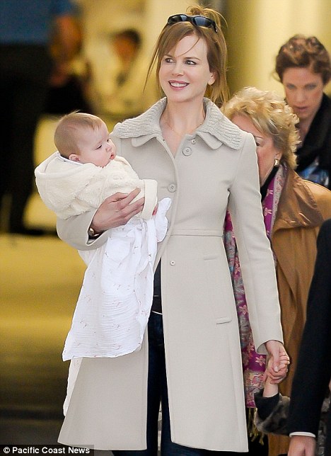 Nicole Kidman, Chuyện của sao, Gia đình sao